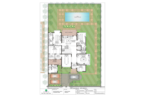 Estate Homes Floor Plan